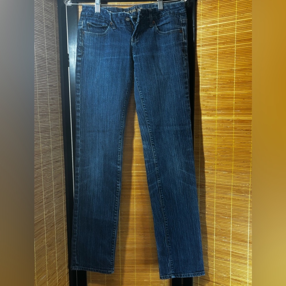 American Eagle Outfitters Blue Skinny Jeans Classic Style